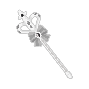 Monochrome Chesspiece Staff