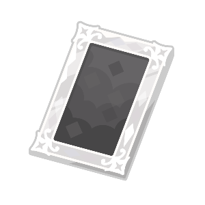 Monochrome Crystal Frame Door