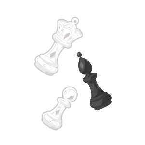 Crystal Chess Piece Set