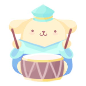 Liven It Up with Drums♪ Pompompurin Plushie S