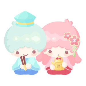 Enjoy Hinamatsuri Kiki & Lala Plushie M