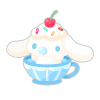 Cup of Cherry Milk Plushie M