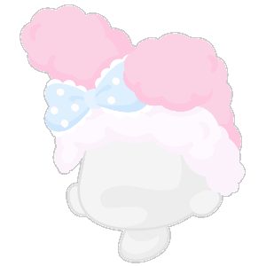 My Melody Fluffy Nightcap