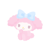 Dolled-up My Melody Plushie S