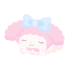 Fluffy Dreams My Melody Plushie L