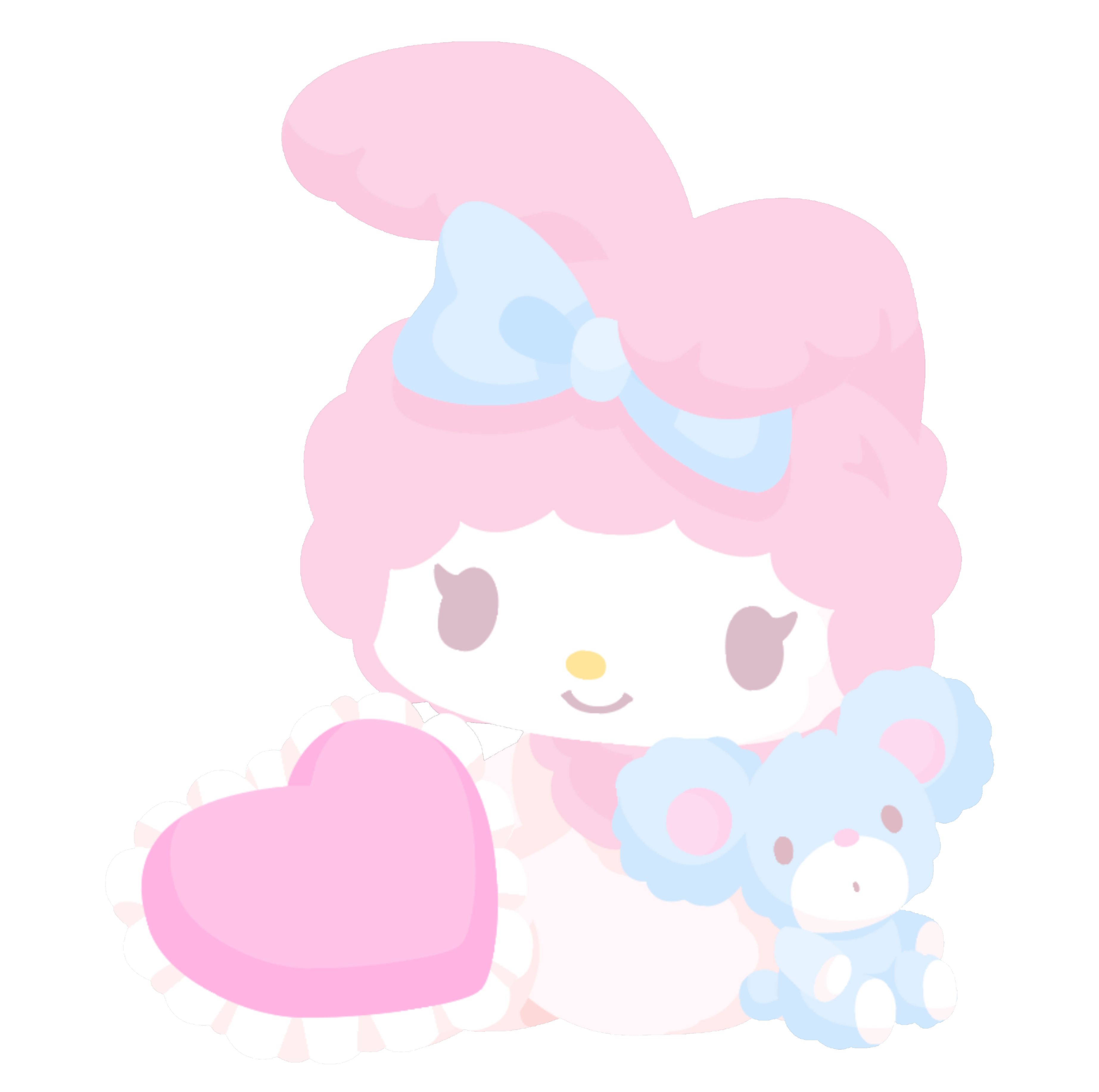 Nice & Fluffy My Melody Plushie M