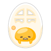 Gudetama Stuck in the Door