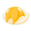 Lazy Gudetama Butt Chair