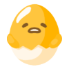 The Lazy Egg Gudetama Roly-Poly Toy