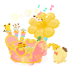 Pompompurin Marching Band Car