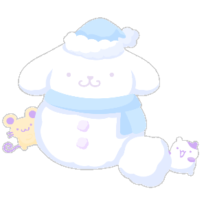 Snowy Noel Pompompurin Snowman