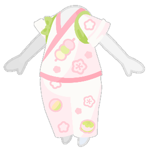 Spring Wagashi Tearoom Jinbei Outfit