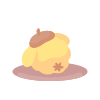 Pompompurin Nerikiri Pastry