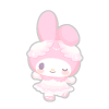 Swan Song My Melody Plushie L