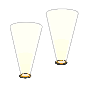 Broadway Nights Footlight Set