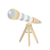 Nautical Striped Telescope