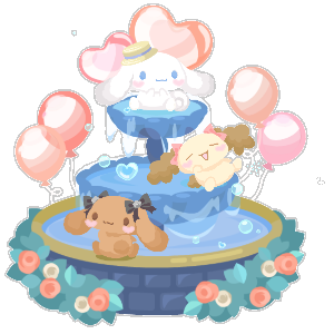 Cinnamoroll&Friends Promenade Fountain