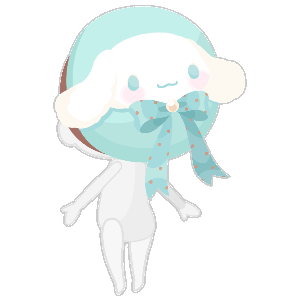 Mint Chocolate Cinnamoroll Beret