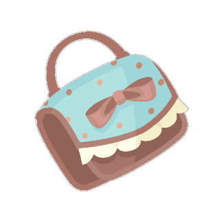 Mint Chocolate Frill Bag