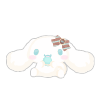 Chocolate Mint Cinnamoroll Plushie XL