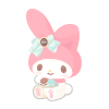 Mint Chocolate My Melody Plushie S