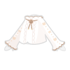 Teatime Ivory Ruffle Top