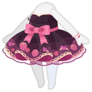 City Night Strawberry Dress