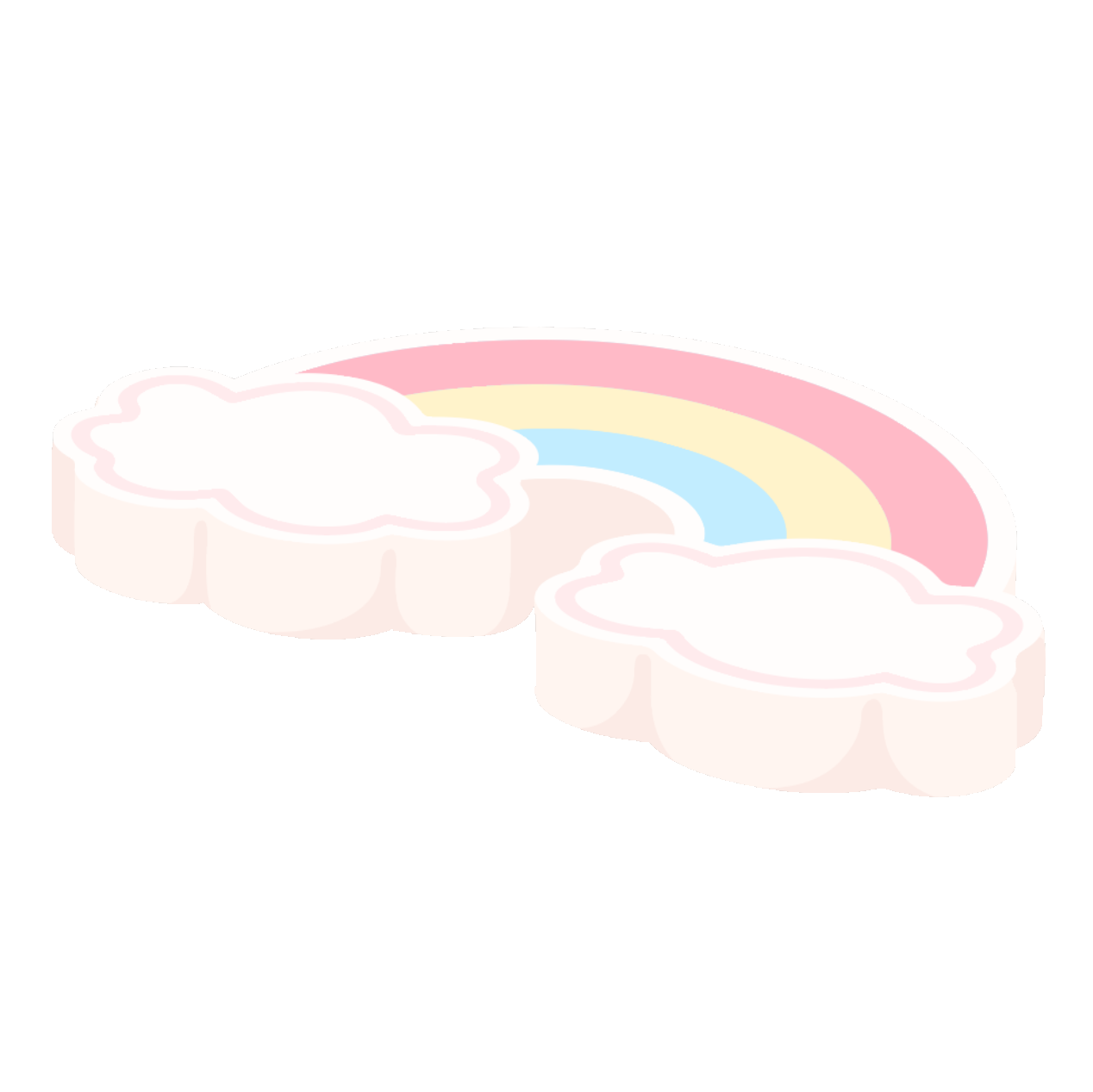 Rainbow Cloud Eraser