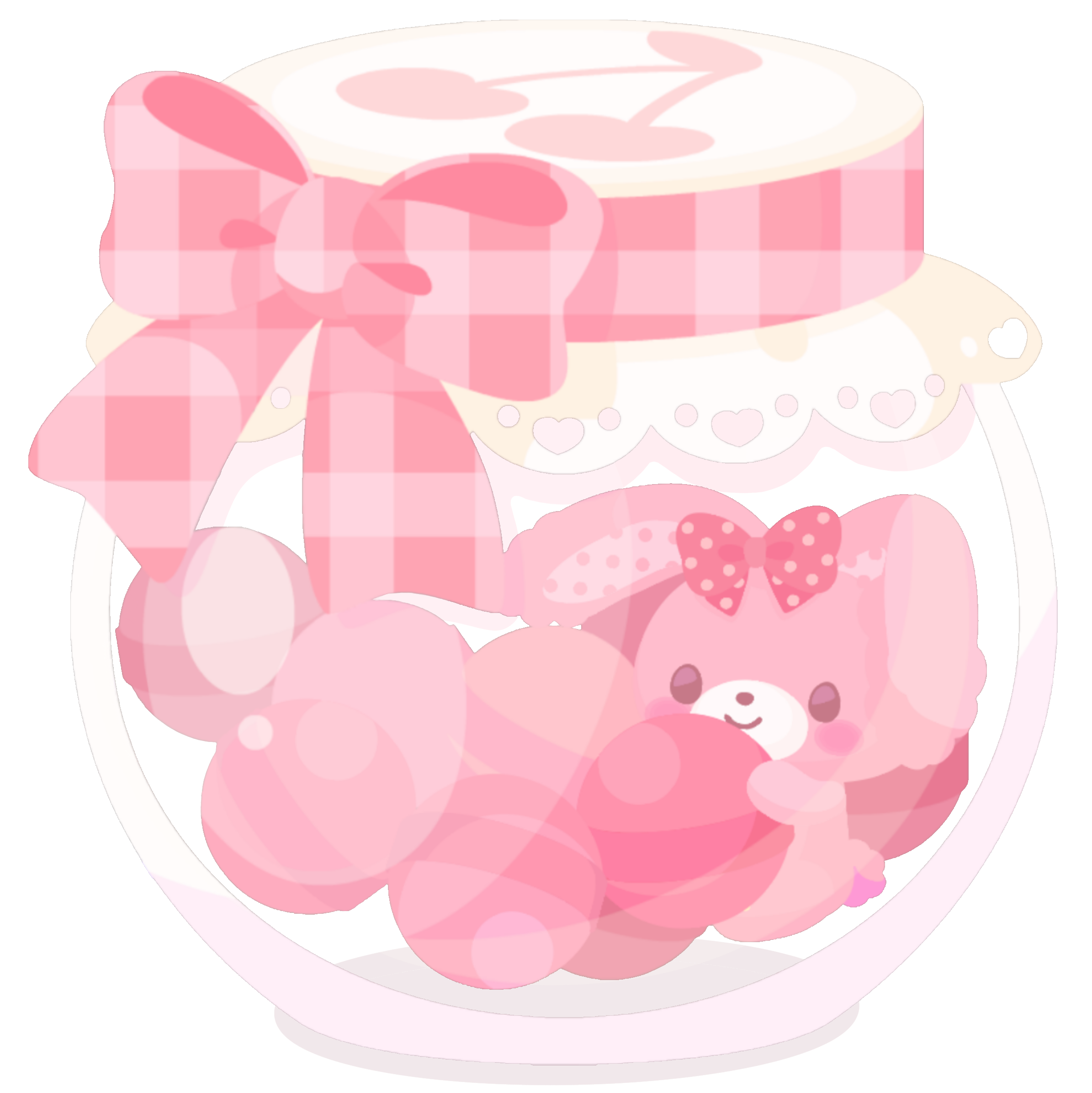 BONBONRIBBON Loves Sweets Candy Jar