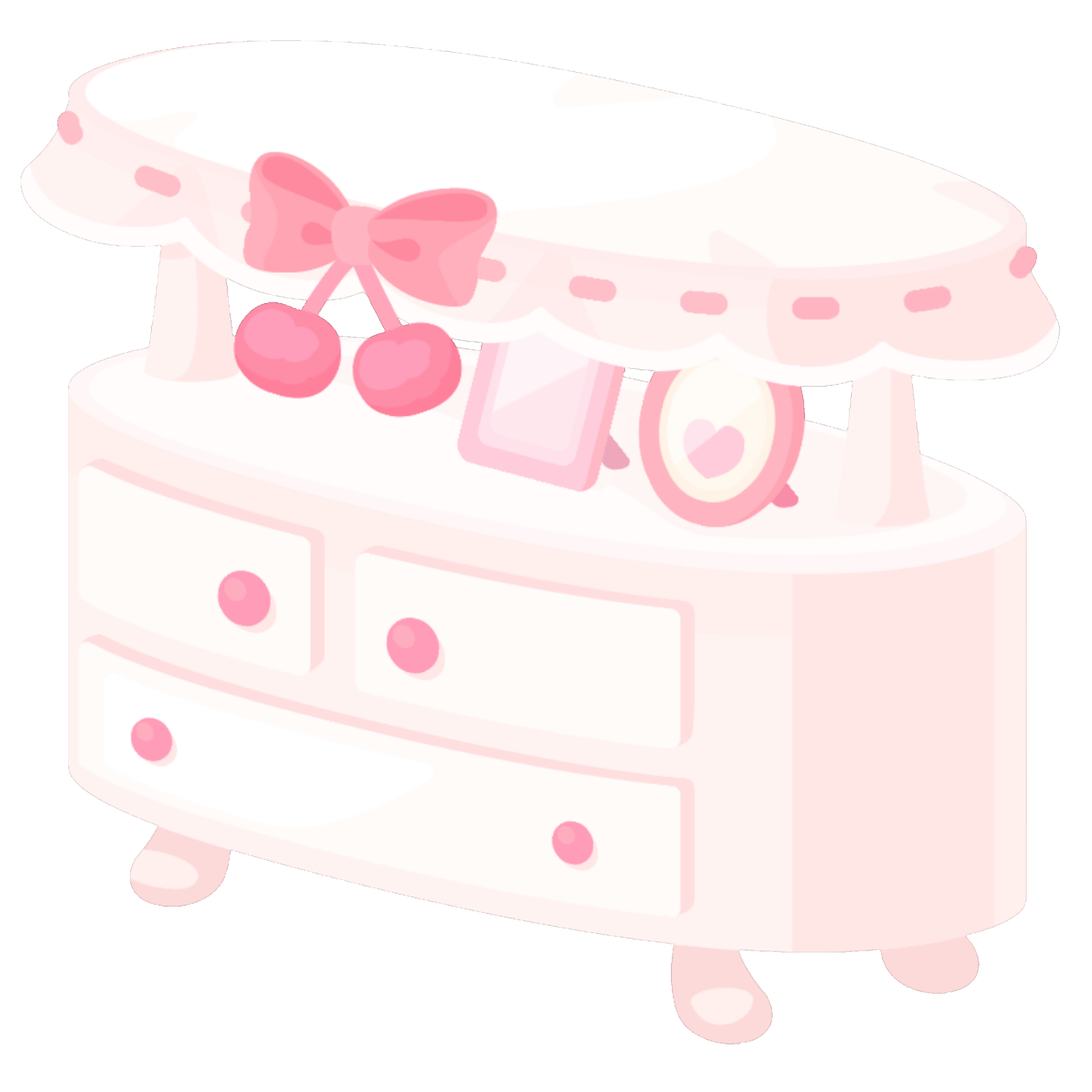 Girly Cherry Chest