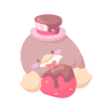 Chocolate Dipped Tuxedosam Plushie M