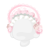 Rose Blooming Frill Bonnet