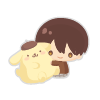 Kouta Hasegawa & Pompompurin Plushie L