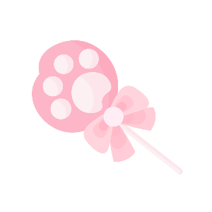 Fluffy Paw Marshmallow Stick