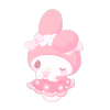 Marshmallow My Melody Plushie L