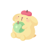 Tangy Green Apple Pompompurin Plushie M