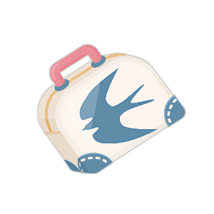 Swallowtail Suitcase