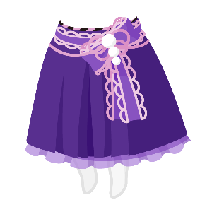 Violet Lace Hakama