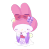 Love Letter My Melody Plushie XL