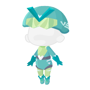 Peaceful Hero Mint Costume