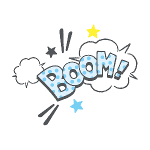 Comic 'BOOM!' Effect