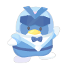 Courageous Blue Tuxedosam Plushie L