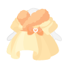 Creamsicle Spa Bathrobe