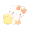 Duckie Hello Kitty Plushie S