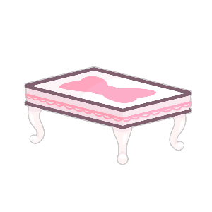 Flouncy Pink Ribbon Table