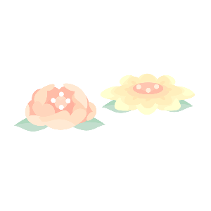 Coral Flower Float