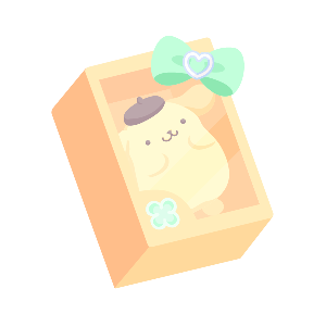 Pompompurin Figurine Box