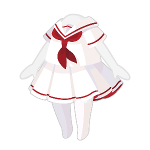 Mysterious White Sailor Suit