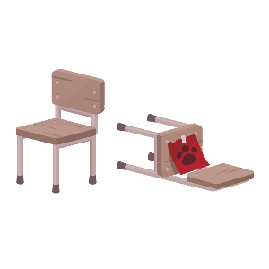 Haunted Chair Set