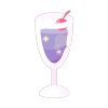 Opulent Grape Cocktail